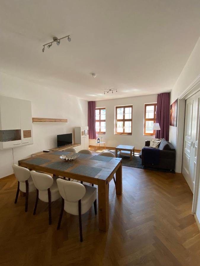 Grosszuegiges Apartment Mit Blick Zur Frauenkirche Дрезден Экстерьер фото